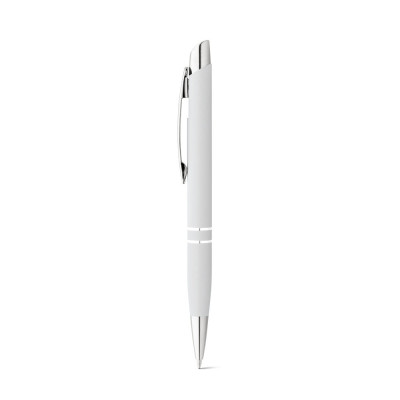 MARIETA SOFT. Aluminium ball pen with clip